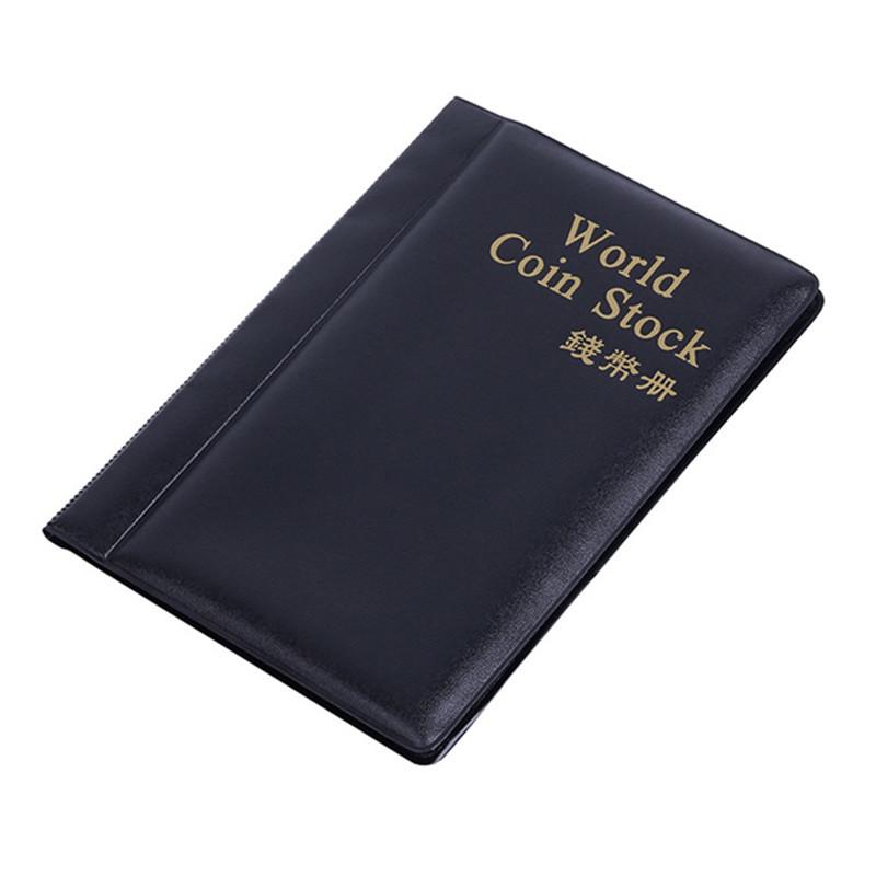 Album Mare cu 240 de Buzunare pentru Depozitarea Monedelor Antice - Liant pentru Colecționar de Monede Comemorative