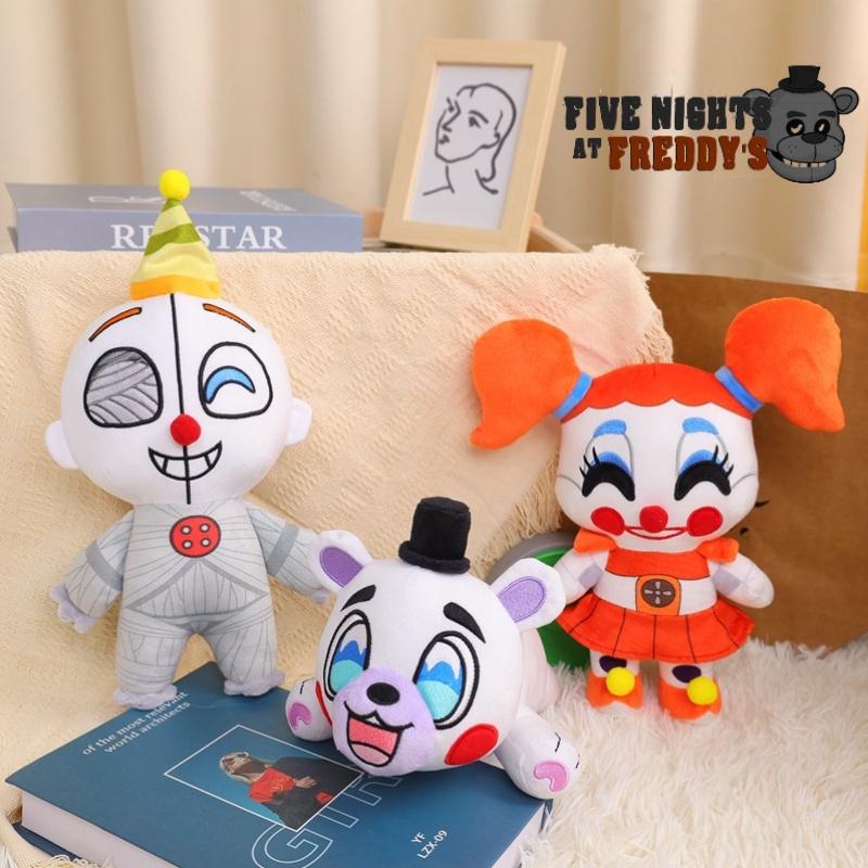 Fnaf Plüschtier Bär Nachtspiel Clown Mädchen Stofftier Von Jili 25cm, Kurzer Plüsch, Anpassbar