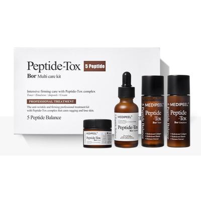 MEDIPEEL Peptide Tox Bor Multi Care Kit (30ml X 3ea / 50g) | Premium Anti-Aging & Volufiline Skin Care Set