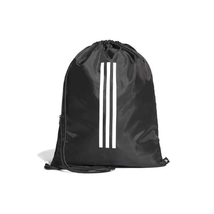 Adidas Tiro GS Drawstring Polyester Backpack Regular Unisex Couple Unisex Backpack Black DQ1068