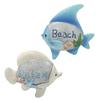 Fish Figurine Coastal Charm Resin Fish Sculpture Beach Relax Fish Statue