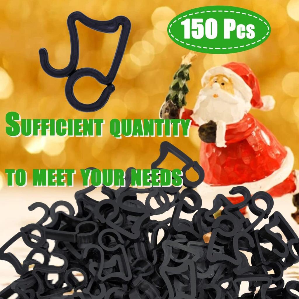 Outdoor Christmas Light Hooks Holiday Light Clips