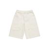 New MLB MONOGRAM Collection New York Yankees SS25 Denim Shorts Men's White 3LDPM0253-50CRD