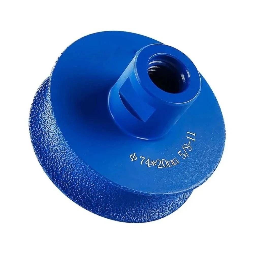 Solid Construction Semi-circular Stone Grinding Wheel Edge Trimming Wheel Quartz Stone