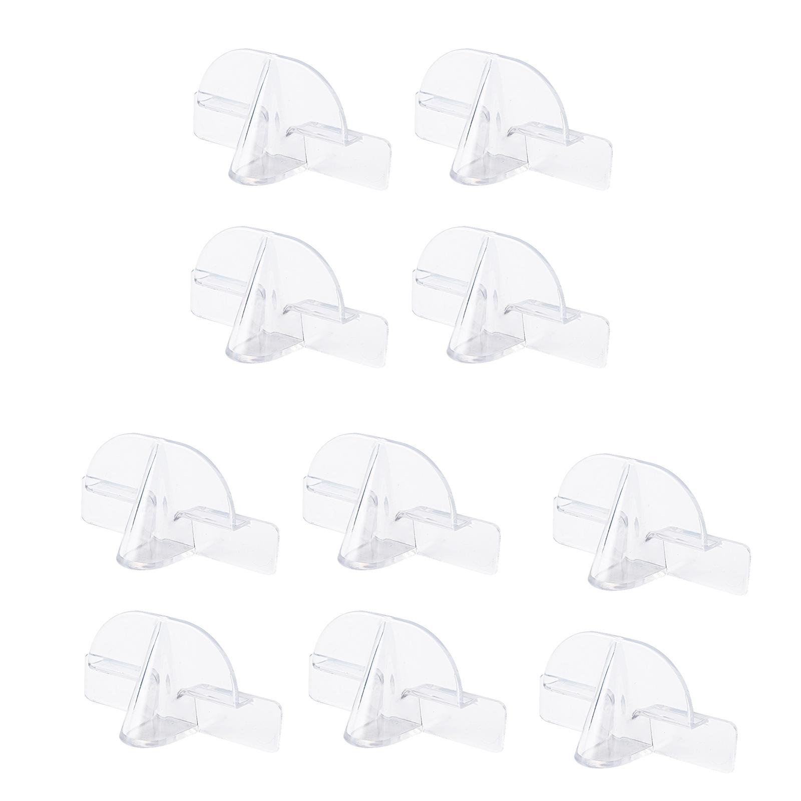 

10 шт. настенный держатель для очков подставка органайзер для очков пластиковая стойка для солнцезащитных очков для домашнего офиса декор