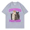 Certified Pussy Lover Funny Cat Meme Tshirt High Quality Fashion Short Sleeve Tshirts Unisex Women Casual Loose Cotton T Shirts