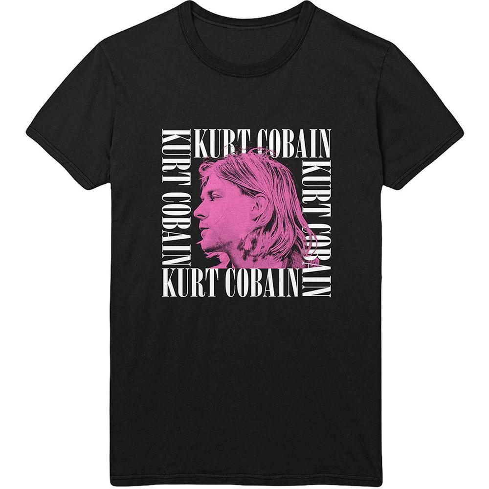 

26 Black Kurt Cobain Face Profile Nirvana Official Tee T-Shirt Mens Unisex Unisex T-Shirt XXXXL