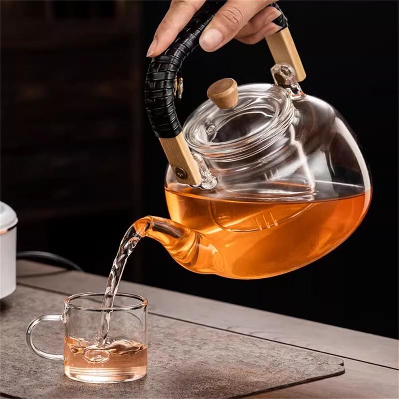 Shushi High Borosilicate Glass Multi-functional Kettle