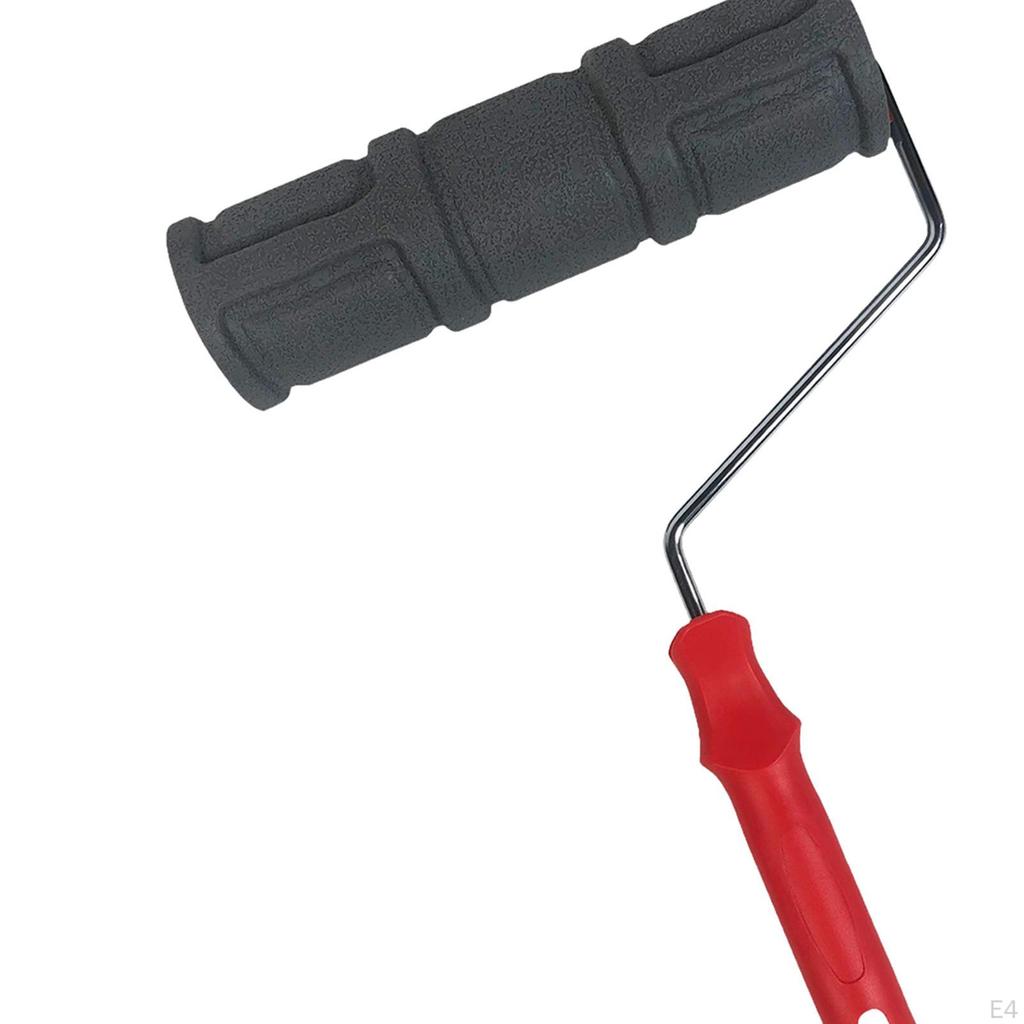 Rolă de vopsea de 10 inch, decorare pentru vopsire, gofrare, textură din cauciuc, multifuncțională
