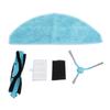 Robot Vacuum Cleaner Replacement Parts 1 Main Brush 2 Side Brush 2 Mop Clothes 2 Filter 4 Dust Bag A