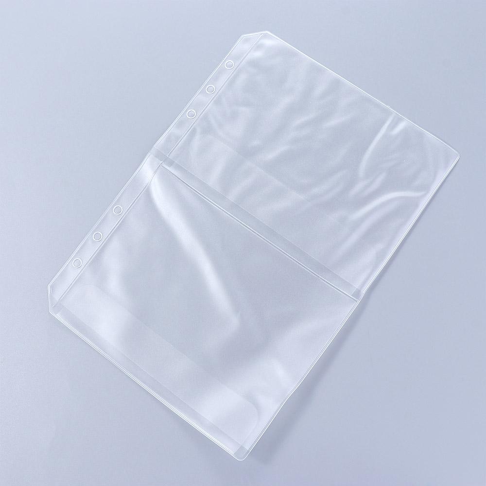 Sticker Storage Bag with Flap Loose Leaf Bags Notebook Binder Binder Zipper Folders Binder Pockets