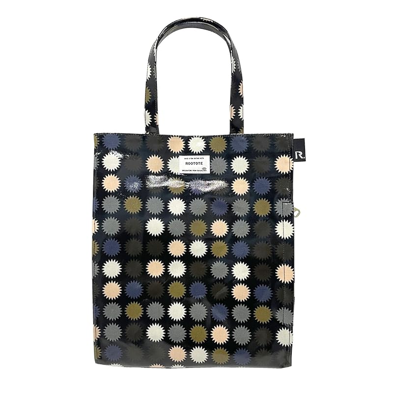 

[Root] Surface lamination processing Vertical type A4 independence tote bag Arcatl laminate ladies 02 Konpeito