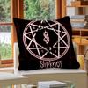 Cuscino Slipknot Band Heavy Metal Regali Arredamento Ufficio Casa Camera da Letto Divano Copricuscino per Auto Custodia 45X45Cm