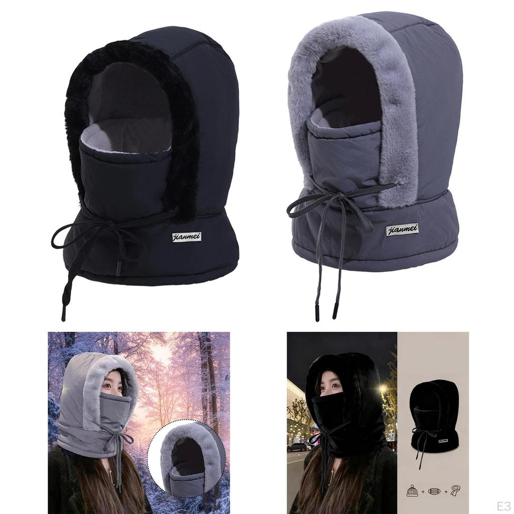 Winter Warm Hat 3 in 1 Outdoor for Snow Sports Skating Skiing Hiking