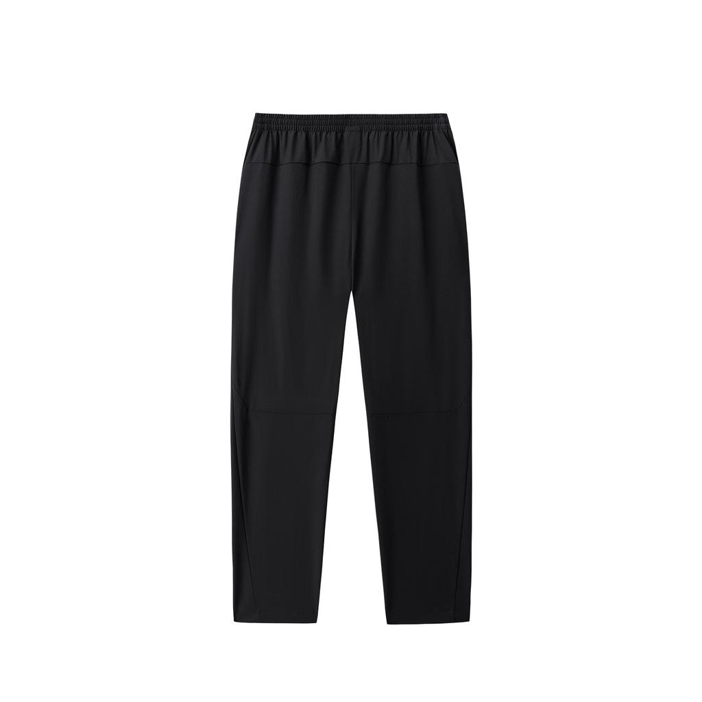 Anta Mens Woven Sports Long Pants Summer Casual Pants Men Bottoms Basic-Black 952627522-3