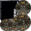MEINL Cymbals Classics Custom Dark Series Cymbal and Includes a Cymbal Set 14" Hi-hat, 16" Crash, 18" Crash, 20" Ride. CCD460+18 Set.