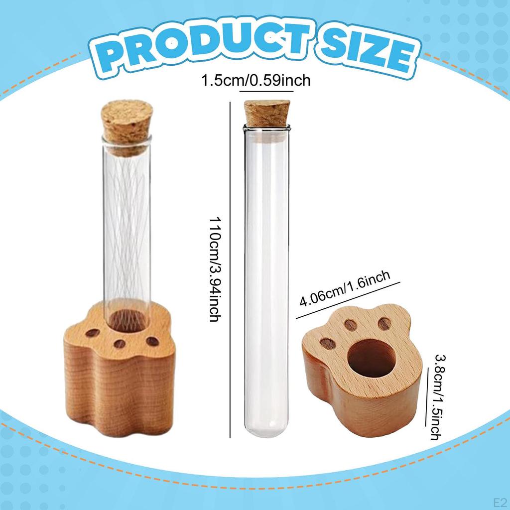 Katzenbart-Glas Haustierbart-Sammler Gedenk-Aufbewahrungsbox Haar-Erinnerungsflasche Pfotenform