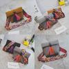 Chic Frosted Small Bread Color Straps Tassel Women's Shoulder Bag For Everyday Use