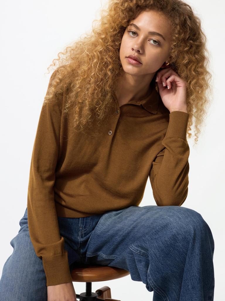 Uniqlo Merino Polo Sweater