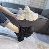 Thick-soled High-heeled Dad Shoes Women's 2025 New Autumn Height Increase of 8m Versatile Trend Small Casual Shoes