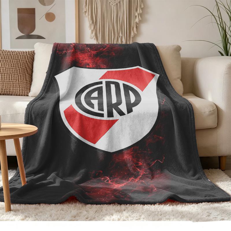 River Plate Weiches und bequemes Flanell Geeignet für Sofas Wohnzimmer Outdoor-Camping Reisen und auch ein tolles Jubiläumsgeschenk