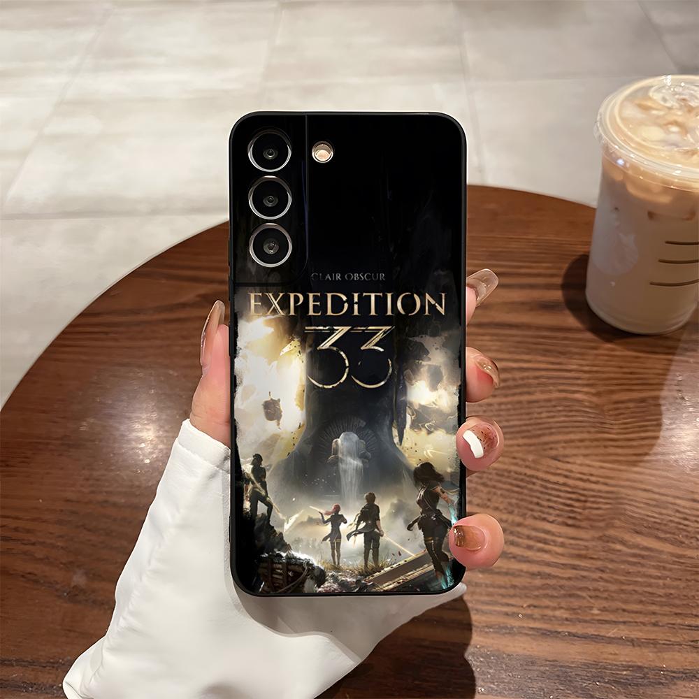 

Clair Obscur Expedition 33 Phone Case For S25 Ultra Samsung S24 Fe S23 S22 S20 S21 Plus A54 A34 A53 A16 Back Cover Samsung s24