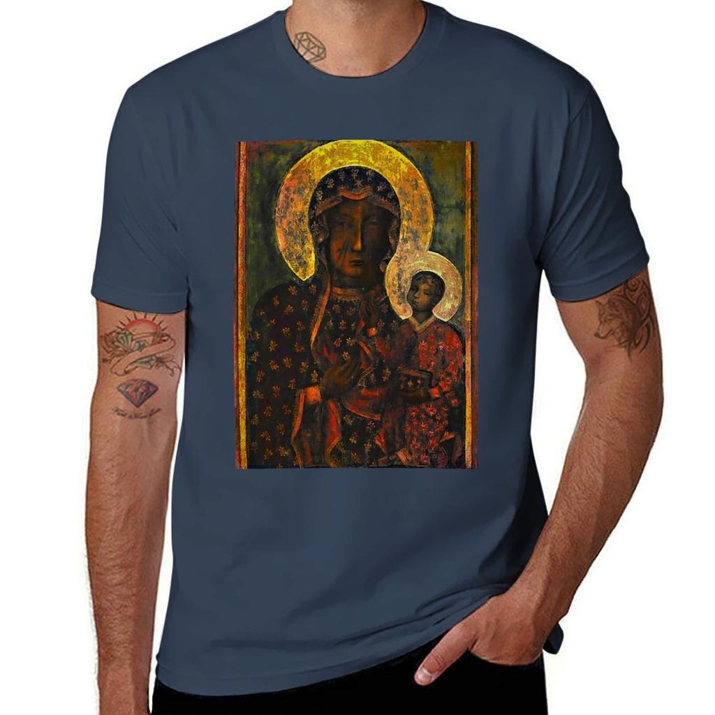 The Black Madonna Tshirt Trend Art Print Tshirt