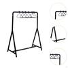 1/12 Dollhouse Garment Rack with Hangers Doll Accessories Decoration Handmade Mini Model for