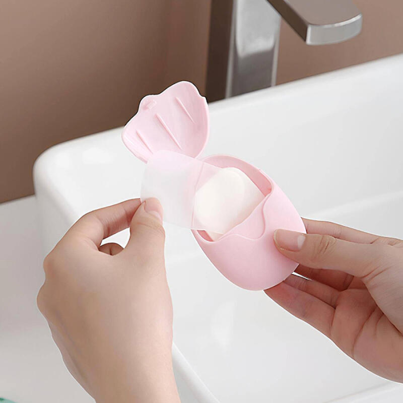 Teddy Bear Portable Paper Soap Face Wash Perfume Camping Travel Disposable