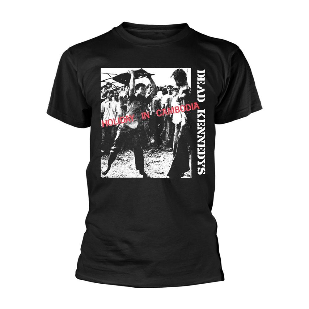 Men s Dead Kennedys Holiday In Cambodia T-shirt Large Black L