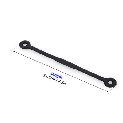 10Pcs Tennis Damper Silicone Tennis Racket Vibration Absorbing Shock Reducing Strips