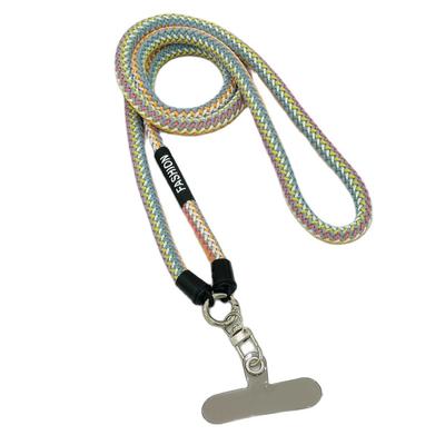 Lanyards universali per telefono a tracolla con cordino per telefono cellulare con intreccio a toppa, cordino per il collo per cordino per appendere il telefono cellulare