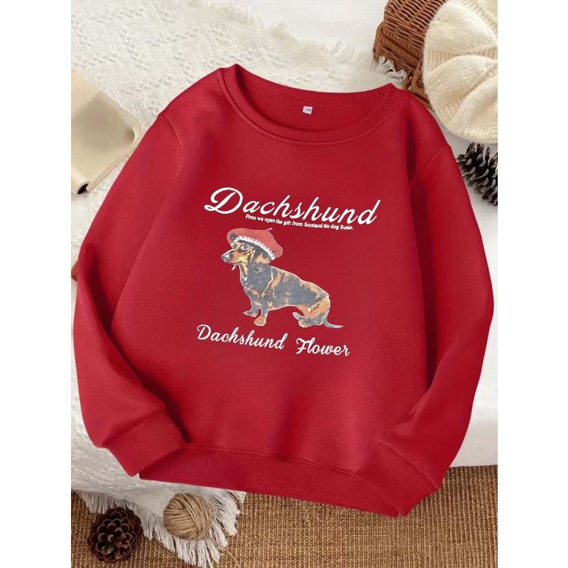 European Sizes Refined Kid Fashion Sweatshirt, Comfortable Kids' Round Neck Sweater, Casual All-Match Trendy Individual Student Print Top