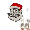 Detachable Christmas Shoe Buckle: PVC Flower Decoration for Hole Shoes