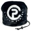 ComoCome Iron Cover - Clutch Player Model (Black) - Protects Your Golf Clubs with Fluffy Acrylic Boa.
