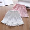 Girls' Summer Five Minute Shorts Girls' Cotton Casual Shorts Skirts Children's Loose Summer Pants