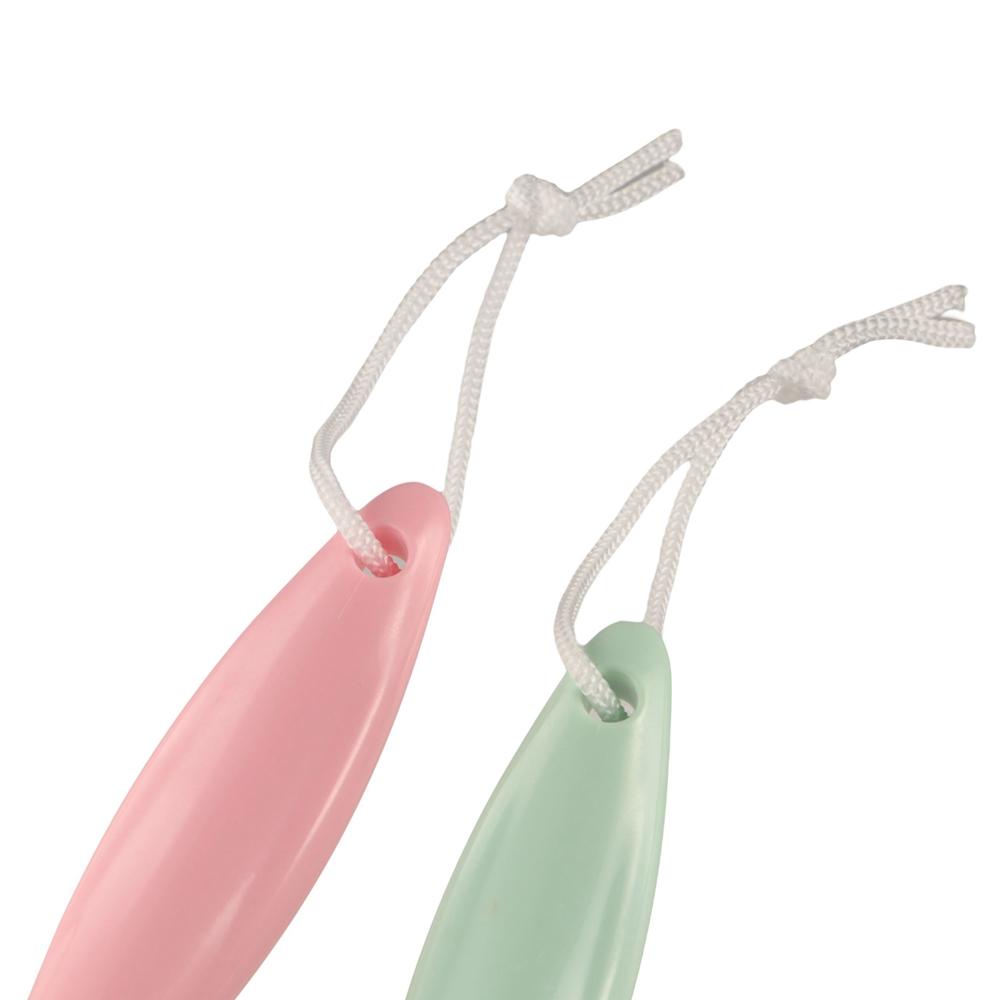 Waterproof Silicone Long Handle Brush Exfoliating Silicone Long Handle Cleansing Brush  Face Care