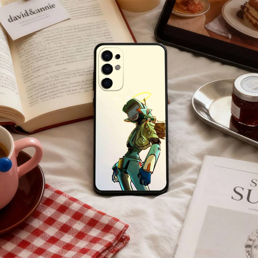 P-Psychedelic F-FLCL   Phone Case For Samsung S 25,24,23,22,30,21,10,9,Ultra,Plus,Lite,FE,4,5 G Soft Black Case