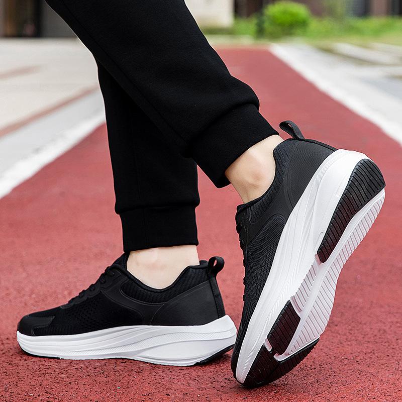 Extra large size 48 men's light and comfortable low-top sports shoes shock-absorbing and rebound running shoes versatile casual shoes