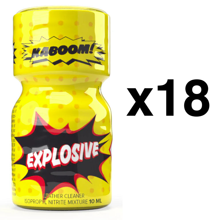 EXPLOSIVE 10ml x18 - BGP Leather Cleaner - LC Packs