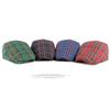 Uformell rutete beret avisgutthelser for menn Kvinners rutete caps Foroverlue Gatsby malerhatter Justerbar Ivy-lue Gorro Hombre Boina