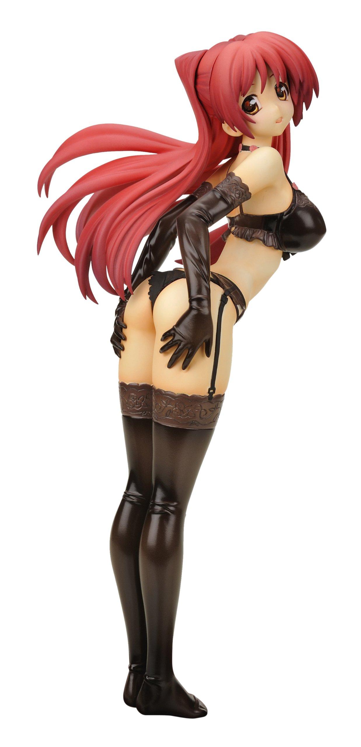 

Сердце Косака Тамаки Черное нижнее белье масштаб ПВХ раскрашенная готовая версия To 2 . (1/8 продукта)