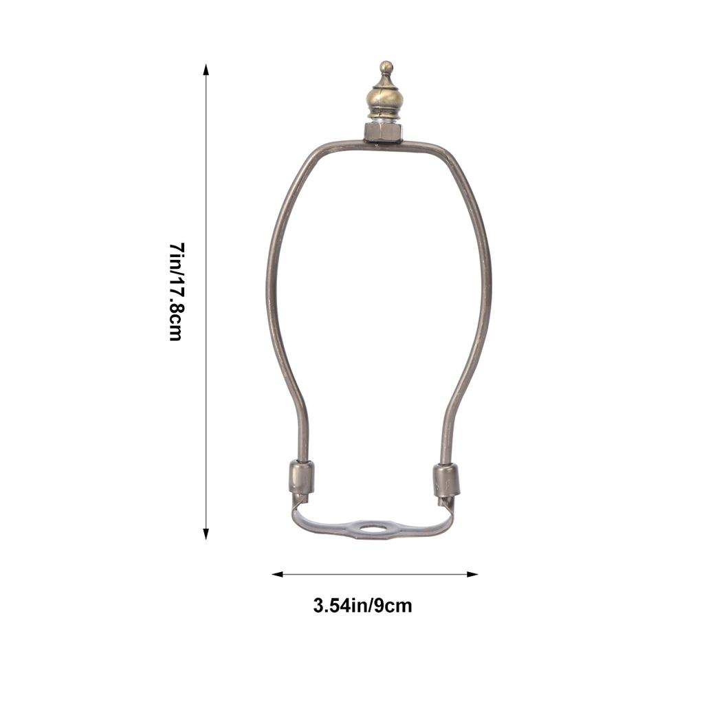 1pc Metal Horn Bracket Durable Frame Decorative Lamp Harp Holder Floor Table Lamp Accessories Golden Fittings