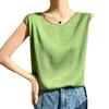 Elegant Silk Satin Sleeveless Camisole Top for Suits