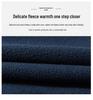 Men's Double-Sided Polar Fleece Jacket: Warm Cardigan for Students, Outdoor Sports & Casual Wear
