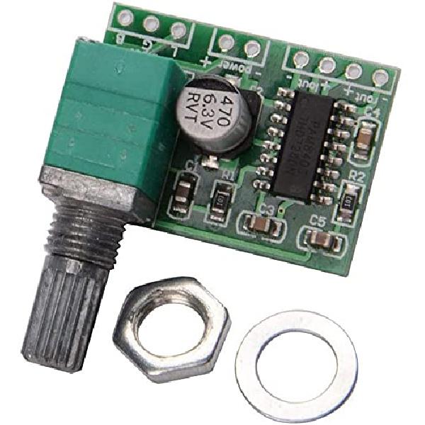 5pcs Mini PAM8403 DC 5V 2 Channel USB Digital Power Amplifier Board Module 2 * 3W Volume Control with Potentionmeter