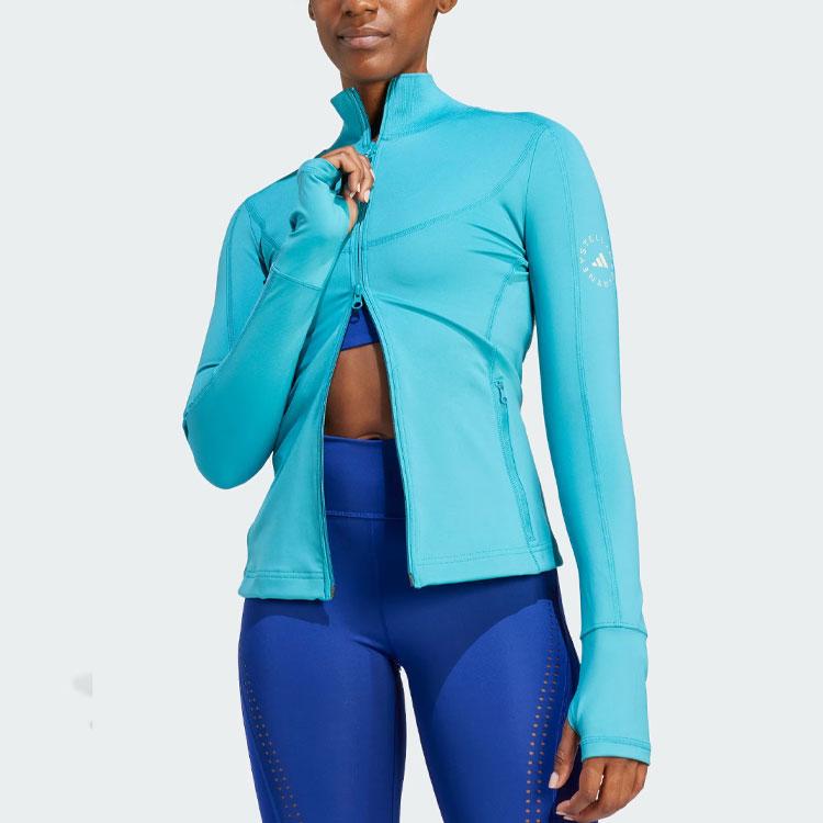 adidas by Stella McCartney Women's Blue Bay Truepurpose Training Midlayer Jacket IA1508