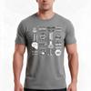 Bones Tv Collage Tshirt Summer Casual Cotton Tee Oversized Streetwear Tops Vintage Graphic Print Loose Fit Short Sleeve