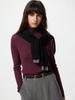 Merino Lip Turtleneck Sweater