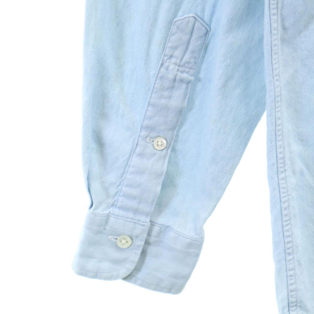 POLO COUNTRY 80er 90er Jahre Altes Langarm Baumwollhemd M Ralph Lauren Herren Gebraucht